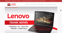 Desktop Screenshot of lenovoteknikservisim.com